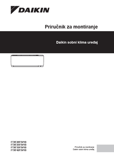 FTXF20-42F_Installation manual_3PBS748643-9H_Bosnian download
